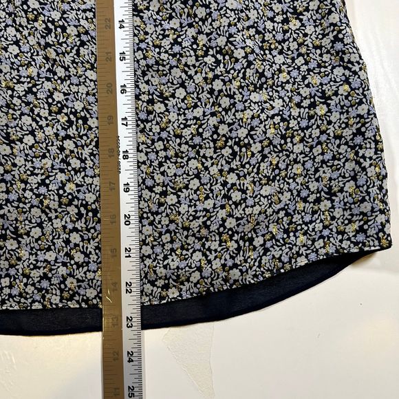 J Crew Silk Blend Floral Blouse Womens 6 - Picture 7 of 9